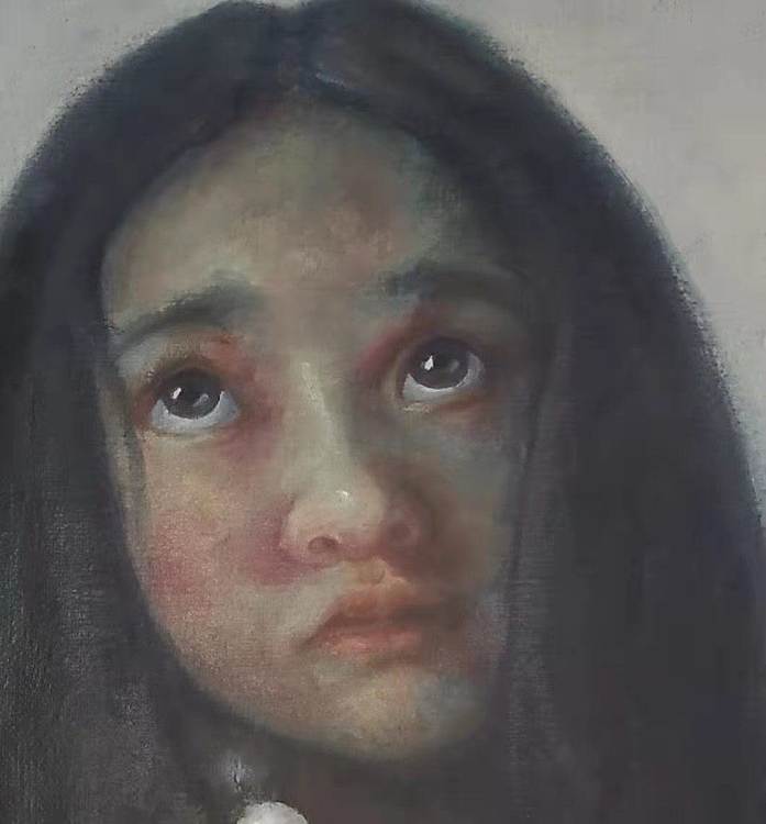胡冰 纯手绘精品油画