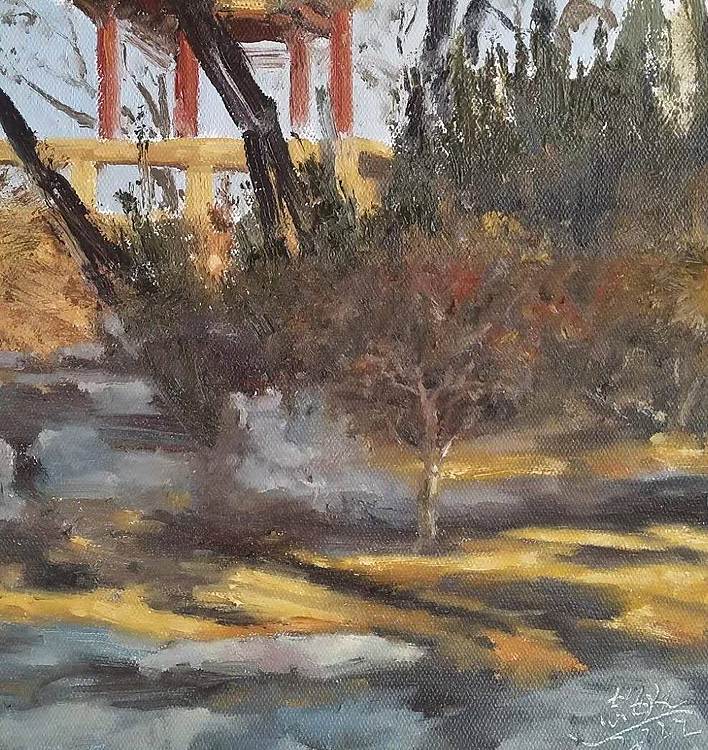 胡冰 纯手绘精品油画