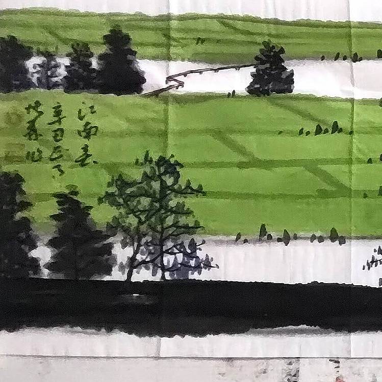 中国美协会员，天津美协理事 柴博森 《江南春早》