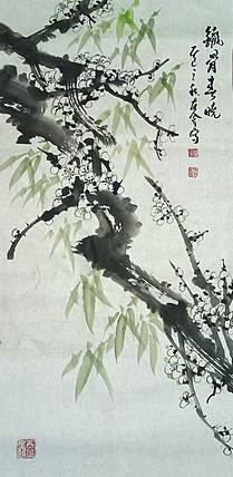 山东省美协会员 闫友会 铁骨春晓