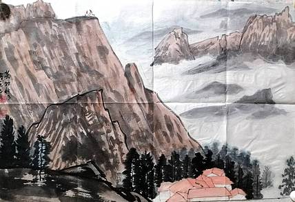 柴博森 《山水》