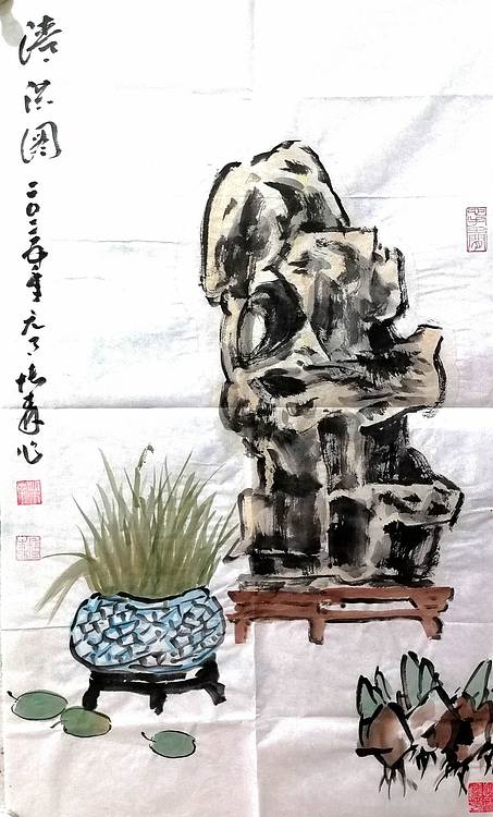 柴博森 《花鸟》