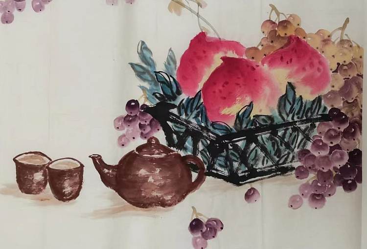 静翰墨缘 国家一级美术师   中国老年书画研究会员