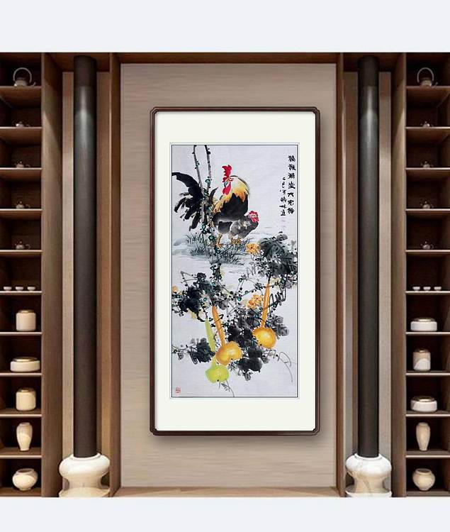 高晓林 (5294)国家一级美术师,江苏省美协会员《福禄满堂大吉祥》