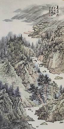 王汉翔 春山待渡