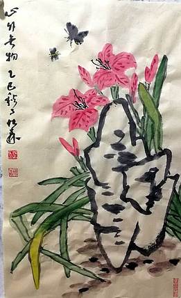 柴博森 《花鸟》