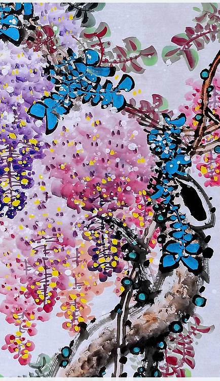 高晓林 （5322）国家一级美术师，江苏省美协会员《紫气东来》