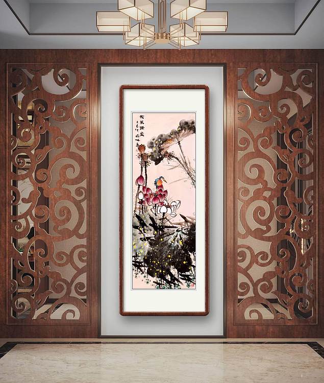 高晓林 （5325）国家一级美术师江苏省美协会员《和气满堂》