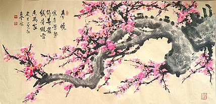 山东省美协会员 闫友会 春晓