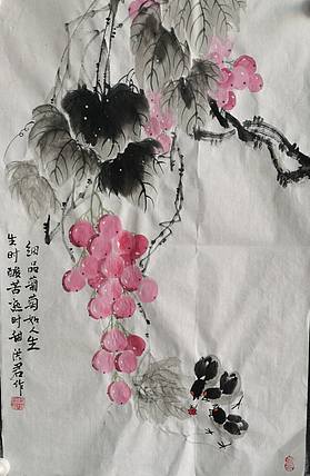 洪君 细品葡萄如人生