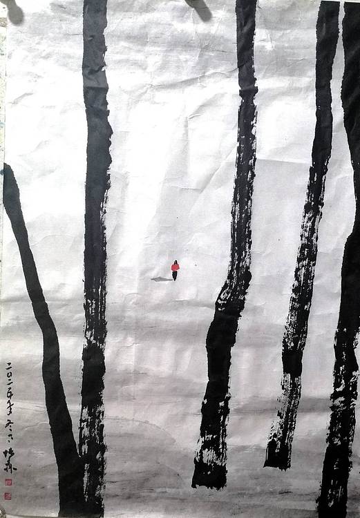 柴博森 《静雪》