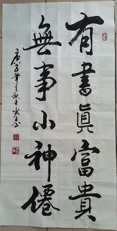 王鑫生 书法 中华当代杰出功勋艺术家 有书真富贵