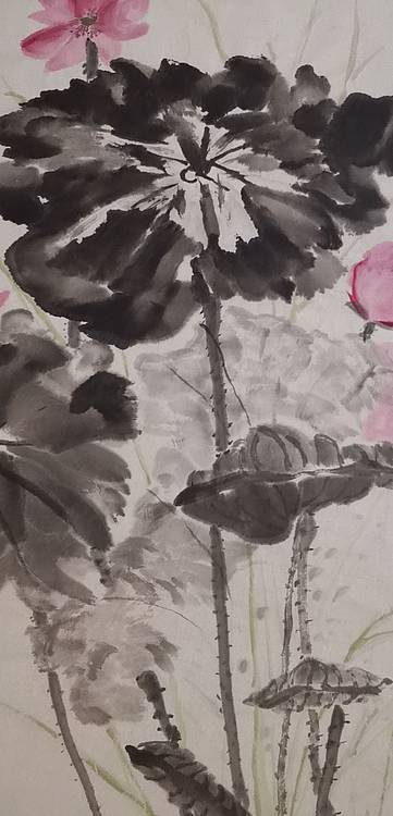 清荷 霍春阳学生 樊华 清池溢香