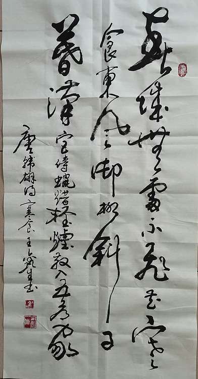 王鑫生 书法 中华当代杰出功勋艺术家 春城无处不飞花