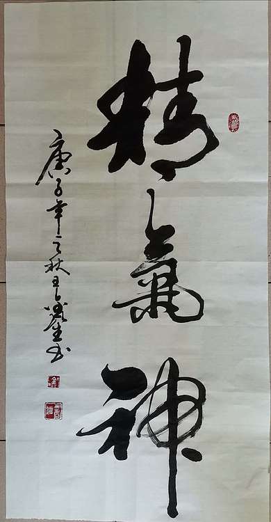 王鑫生 书法 中华当代杰出功勋艺术家 精气神