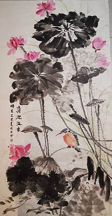 清荷 霍春阳学生      樊华     清池溢香