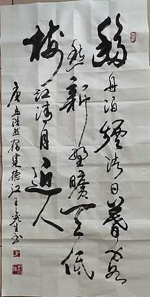 王鑫生 书法 中华当代杰出功勋艺术家 秋舟