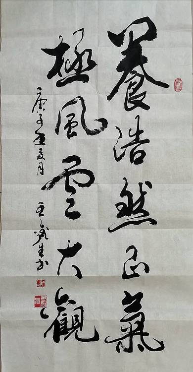 王鑫生 书法 中华当代杰出功勋艺术家 养浩然正气