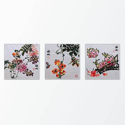 高晓林 （5363）国家一级美术师，江苏省美协会员，三联方花鸟小品