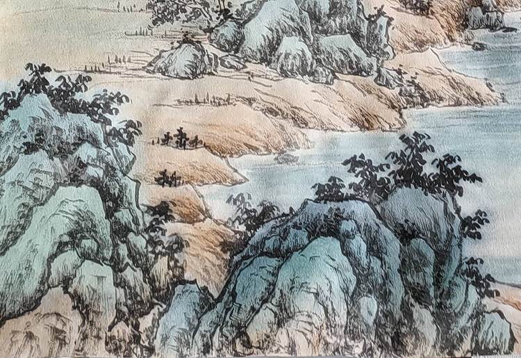 周植筠 云岭飞泉