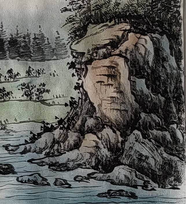 周植筠 云山朝霞