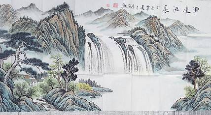 国家一级美术师 郭栋梁 山水画 源远流长