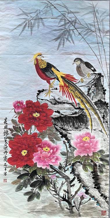 五谷丰登 春风锦翆染丹霞