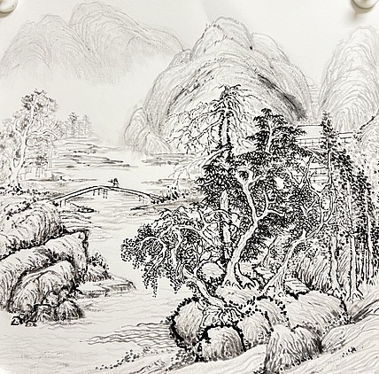 王木兰 云山草木图