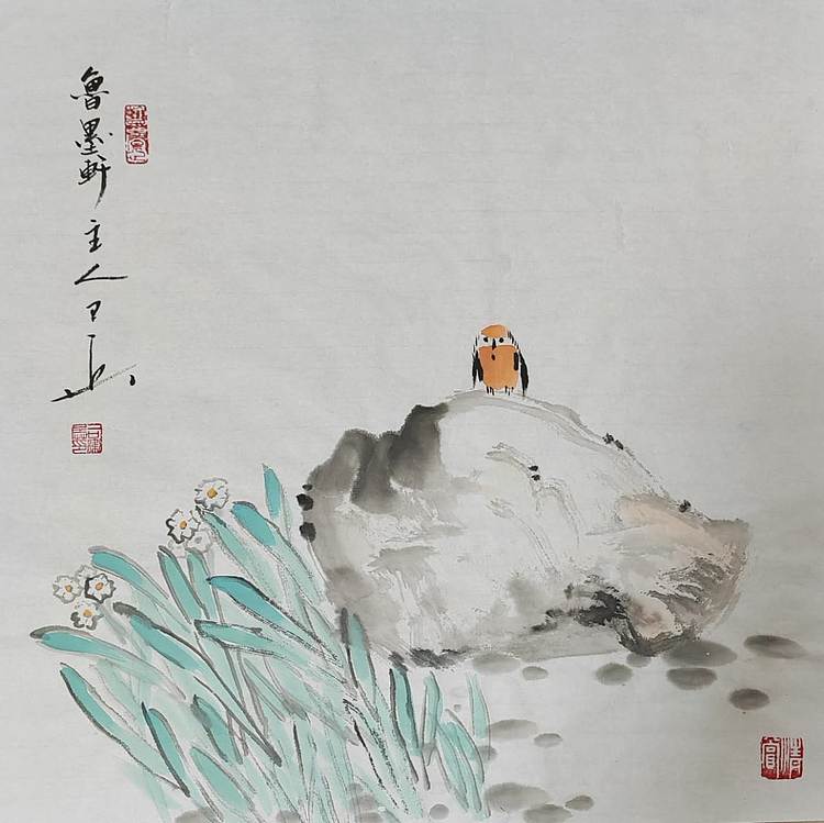 静心虾屋主人 水仙小鸟