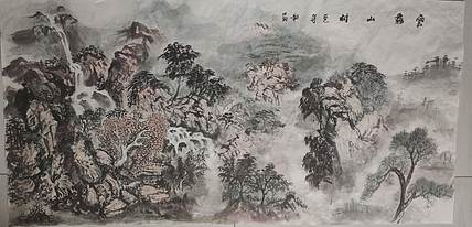 高洪敏 云雾山村之二