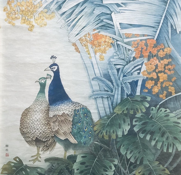 雪中寒蕊 蕉林深处