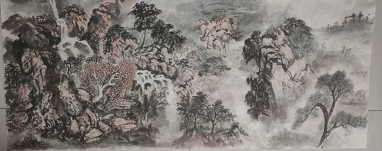 高洪敏 云雾山村之二