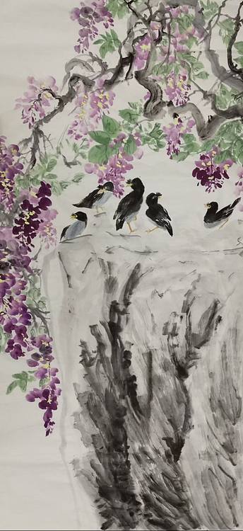 高洪敏 天伦之乐