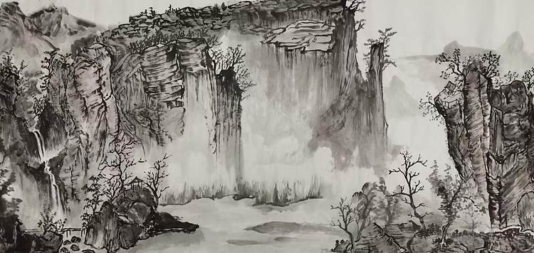 高洪敏 溪山清韵