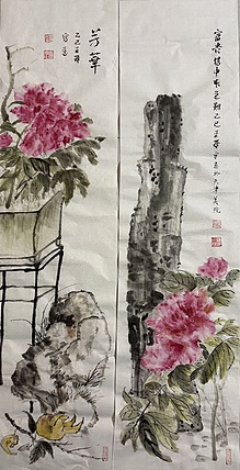 清荷 霍春阳学生   樊华   富贵场中本色难