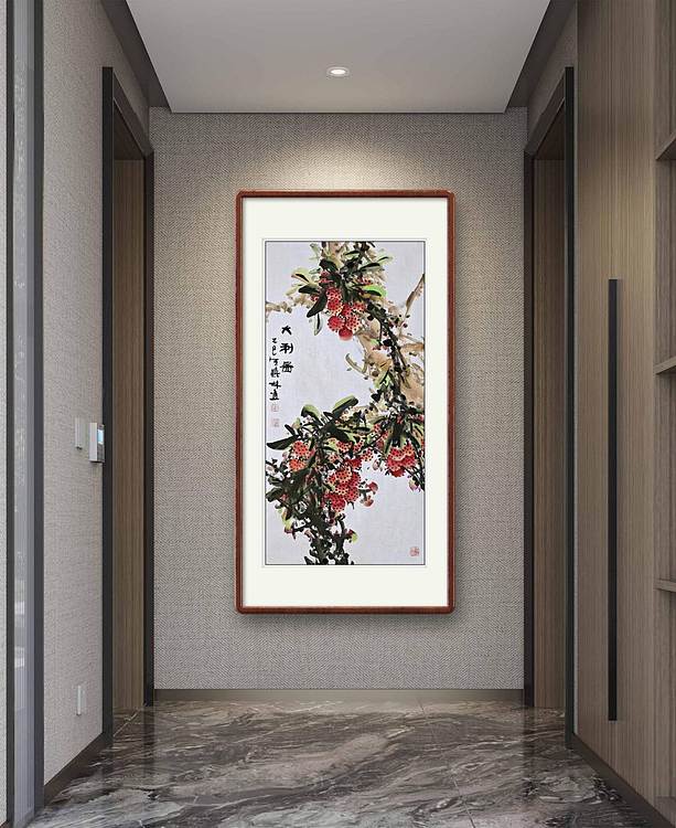 高晓林 （5384）国家一级美术师，加入省美协会员《大利图》