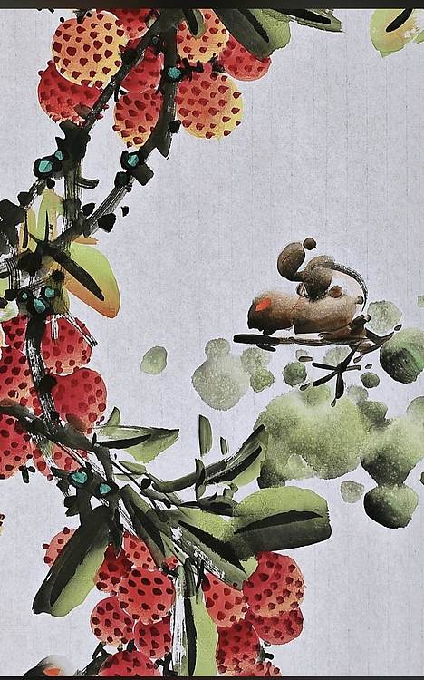 高晓林 （5383）国家一级美术师，加入省美协会员《大吉利》