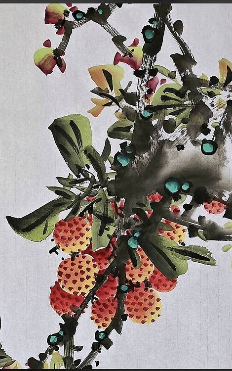 高晓林 （5383）国家一级美术师，加入省美协会员《大吉利》