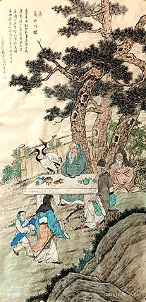 佘世忠 商山四皓