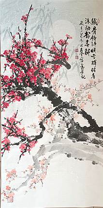 山东省美协会员 闫友会 铁骨铮铮映雪辉