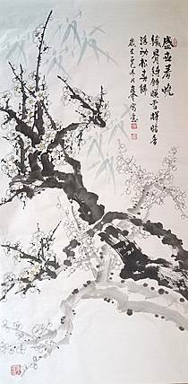 山东省美协会员 闫友会 盛世春晓