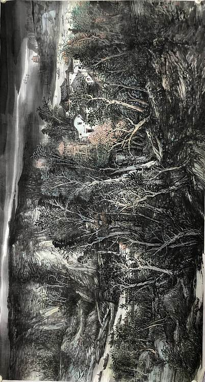 中国美术家协会会员 展览精品 李明