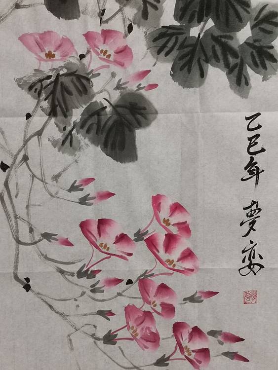李梦娈 牵牛花