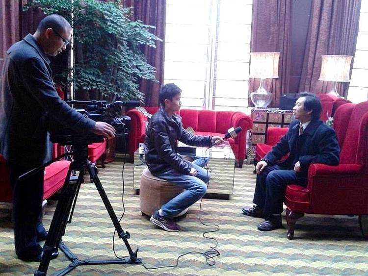 做客中央电视台实力书法家飘逸墨人僧桂起 书法作品