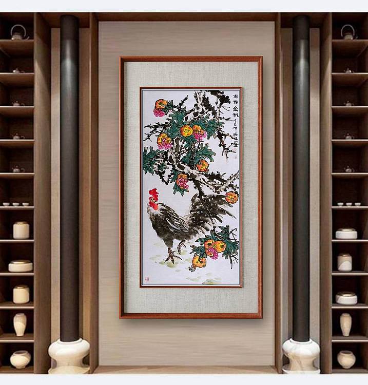 高晓林 (5403)国家一级美术师,江苏省美协会员《吉祥金秋》