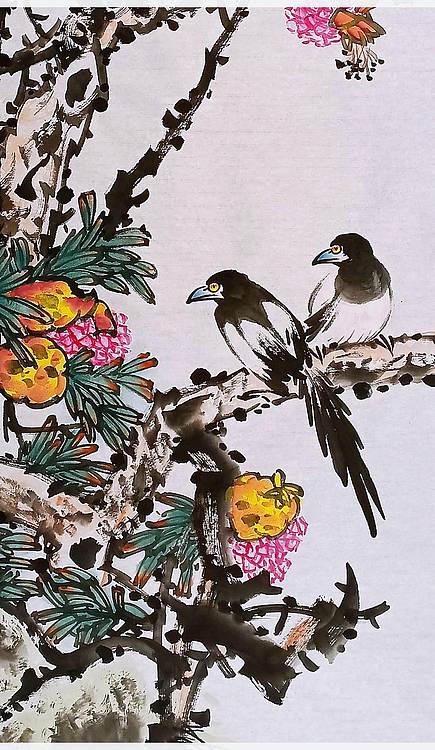 高晓林 （5401）国家一级美术师，江苏省美协会员《福籽满盈》