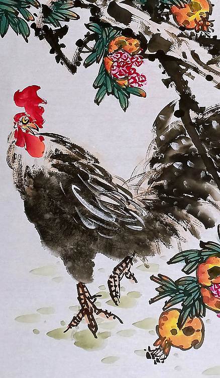 高晓林 (5403)国家一级美术师,江苏省美协会员《吉祥金秋》