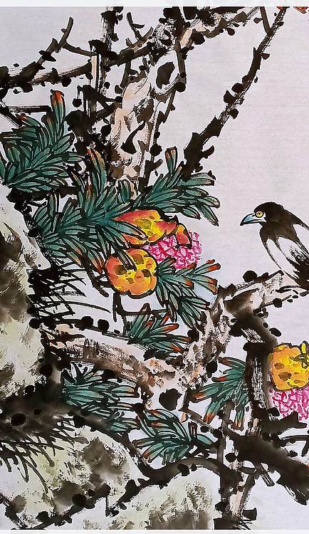 高晓林 （5401）国家一级美术师，江苏省美协会员《福籽满盈》