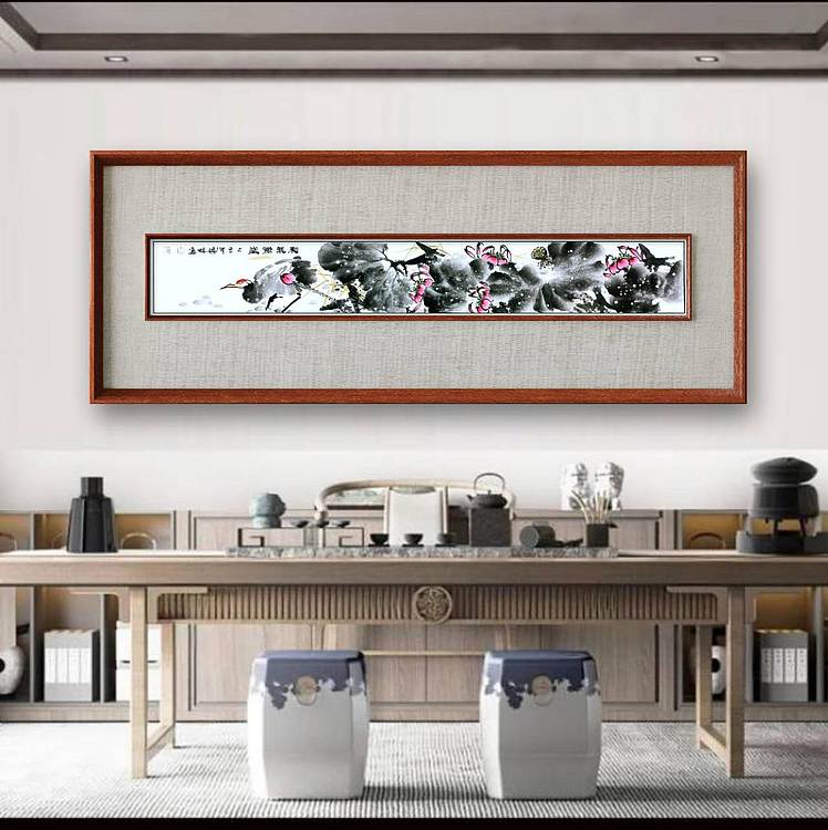 高晓林 （5411）国家一级美术师，江苏省美协会员，大幅长卷和气满堂