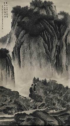 诸葛麗平    巨幅山水